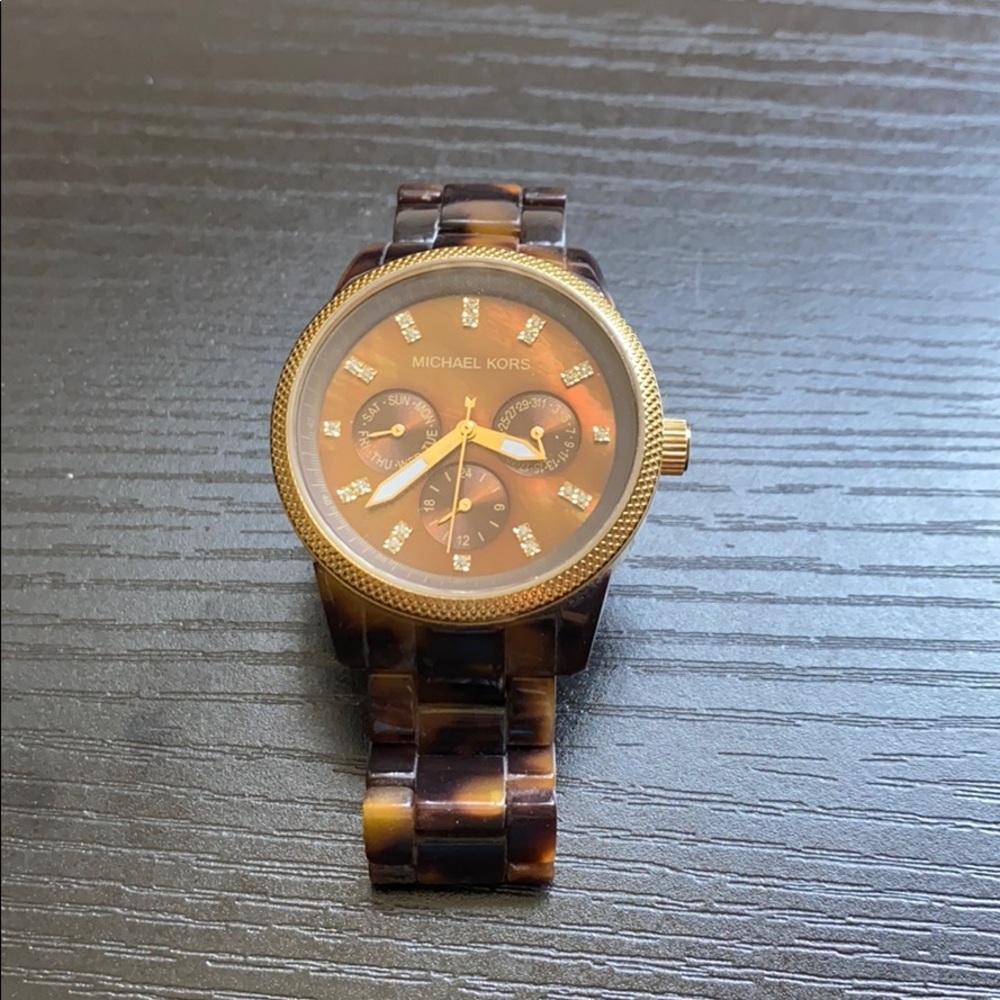 Michael Kors Tortoise Watch